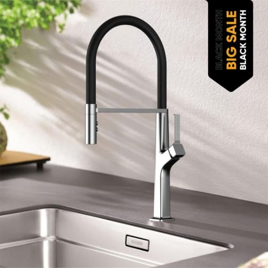 Imagen de FREGADERO BLACK CUELLO FLEXIBLE