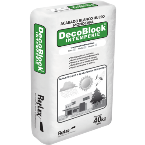Imagen de DECOBLOCK BLANCO HUESO FINO